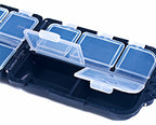 10-Compartment Small Tackle Box, 9.5 x 6.5 x 3 cm (3.7 in) – product photo