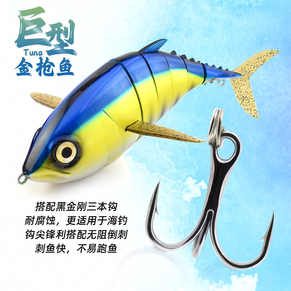 Large Tuna Diving Hard Bait, Realistic Saltwater Lure – product photo