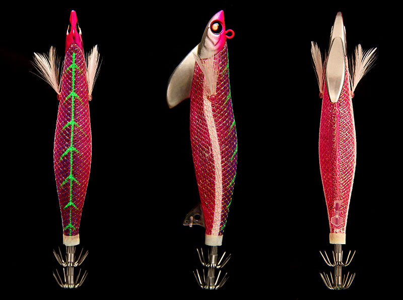 Glow Squid Jig, Wood Shrimp, 30–40 g (1.1–1.4 oz) – product photo