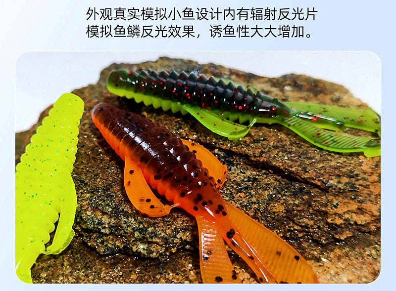 Floating Shrimp Soft Bait, 7.5 cm (3 in), 3.3 g, TPE – product photo