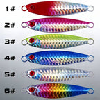 Fluttering Casting Metal Jig, 7–30 g (0.25–1.06 oz)