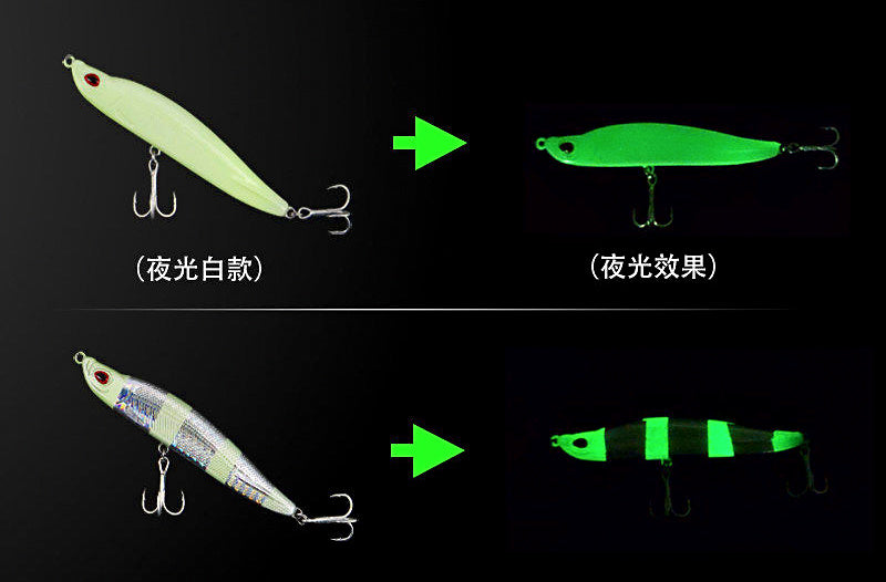 Sinking Pencil Lure, 11 g (0.39 oz) or 17 g (0.6 oz) – product photo