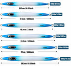 Slow-Sinking Metal Jig, 100–400 g (3.5–14 oz) – product photo