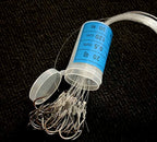 Pre-Tied Snelled Single Hooks with Leader, 30 Pack – product photo