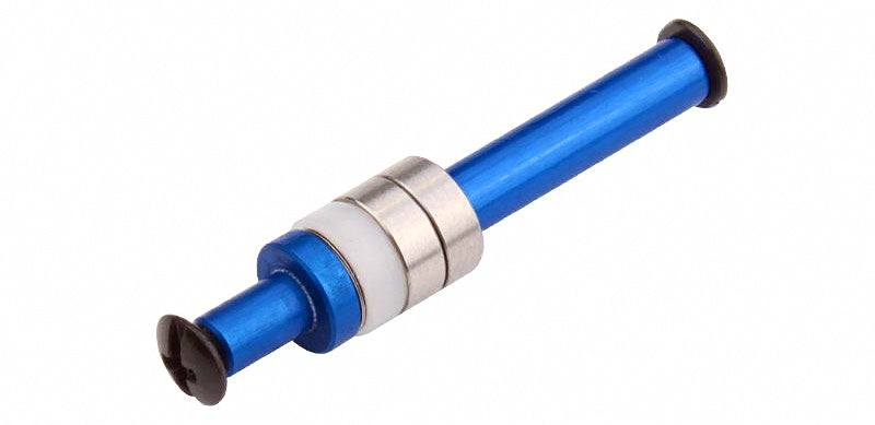 Aluminum Reel Handle Knob Shaft with 2 Bearings – product photo