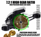 Solar Digital Display Baitcasting Reel, USB Rechargeable – product photo