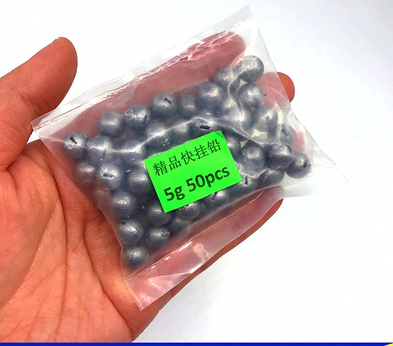 Quick-Attach Lead Texas Rig Sinkers, 3–21 g (0.11–0.74 oz) – product photo