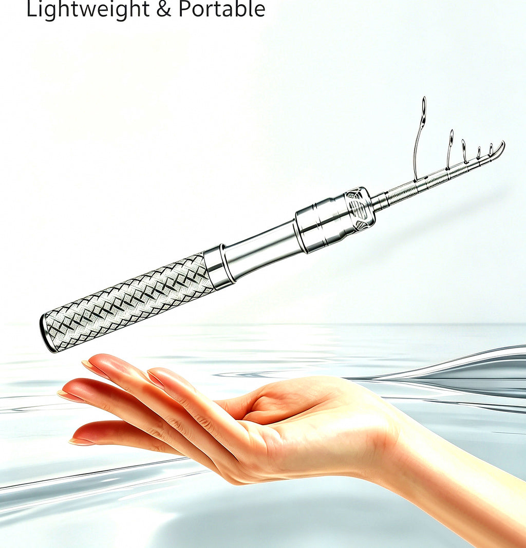 Telescopic Ultralight Mini Rod, 1.56–1.8 m (5.1–5.9 ft) – product photo