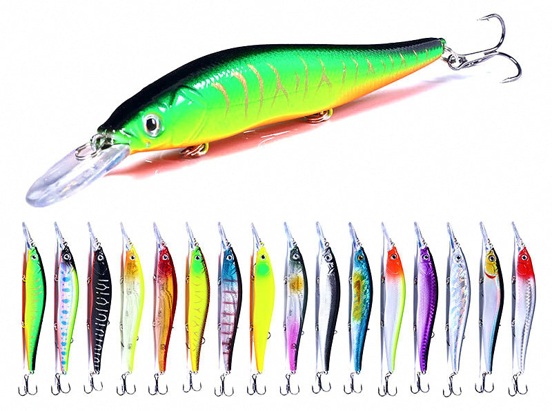 Floating Minnow Lure, 13.5 cm (5.3 in), 15.6 g (0.55 oz) – product photo