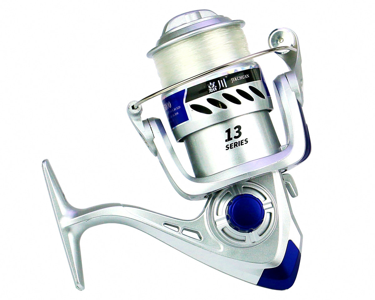 Spinning Reel with Line Spooled, Sizes 2000–10000 – product photo
