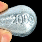 Galvanized Teardrop Sinker with Eye, 30–200 g (1.1–7.1 oz) – product photo