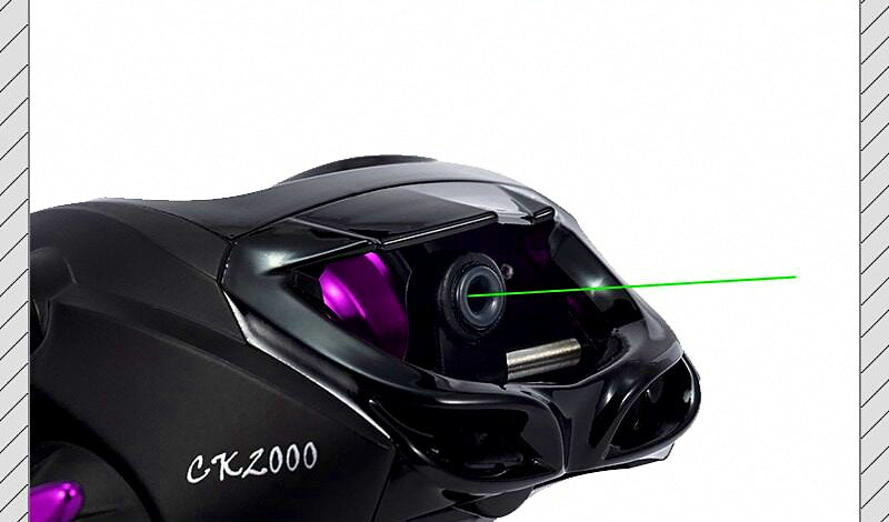 Teardrop Baitcasting Reel, 6.3:1, 22 lb (10 kg) Drag – product photo