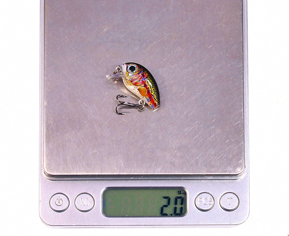 Micro Lure Kit, Mini Fat Crankbait Style, 1.5 g or 2 g – product photo