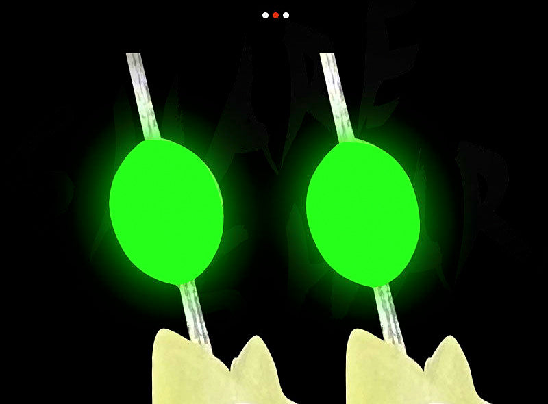 Glow Fish Head Sabiki Rig, 5 Hooks per Rig – product photo