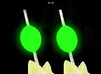 Glow Fish Head Sabiki Rig, 5 Hooks per Rig – product photo