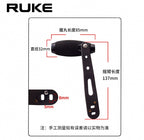 Carbon Single Reel Handle, T-Knob, 137 mm (5.4 in) – product photo