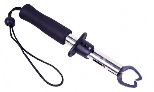 Stainless Steel Fish Gripper, T-Handle, Straight, Pistol Grip – product photo