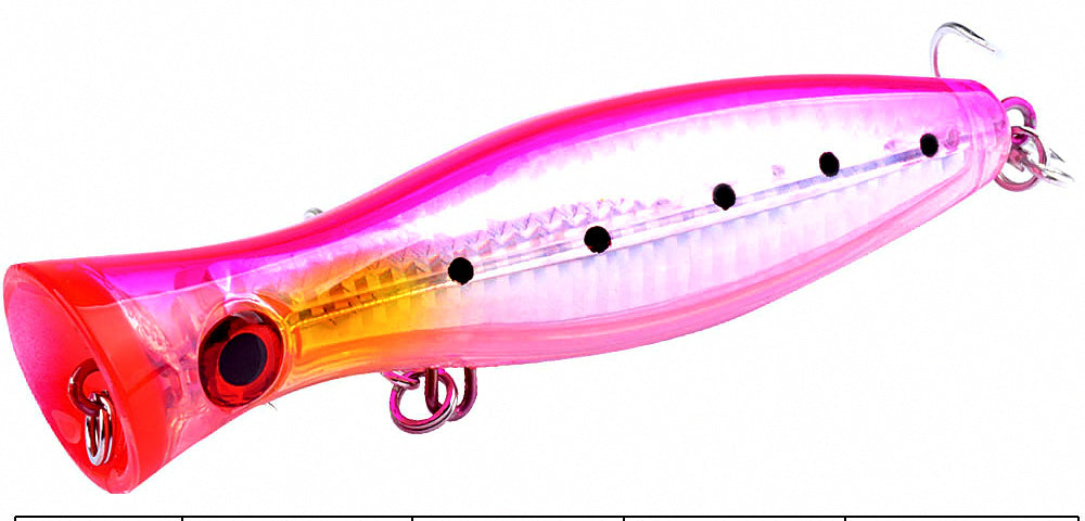 Topwater Popper Lure, 40.3 g (1.4 oz), 12.5 cm (4.9 in) – product photo