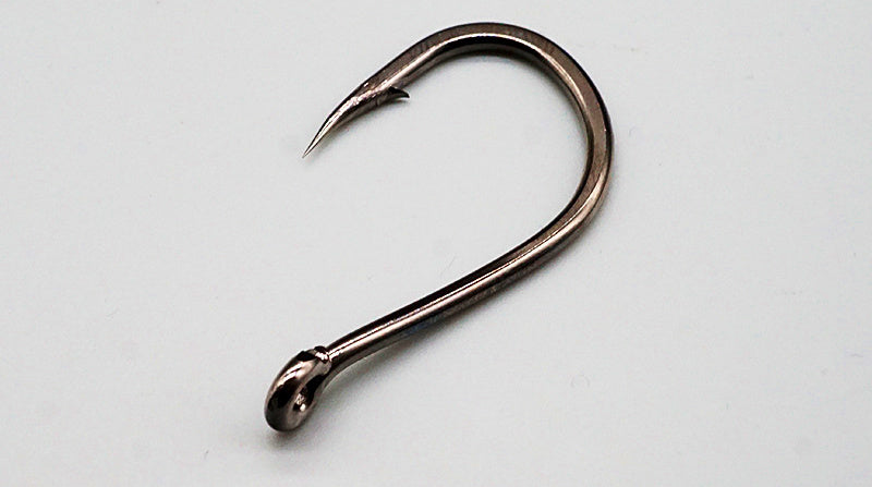 Iseni Tube Hooks, Barbed Single Hook, Sizes 10–22 – product photo