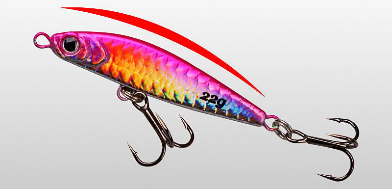 Fish Scale Metal Jig, 10–22 g (0.35–0.78 oz), Treble Hooks – product photo