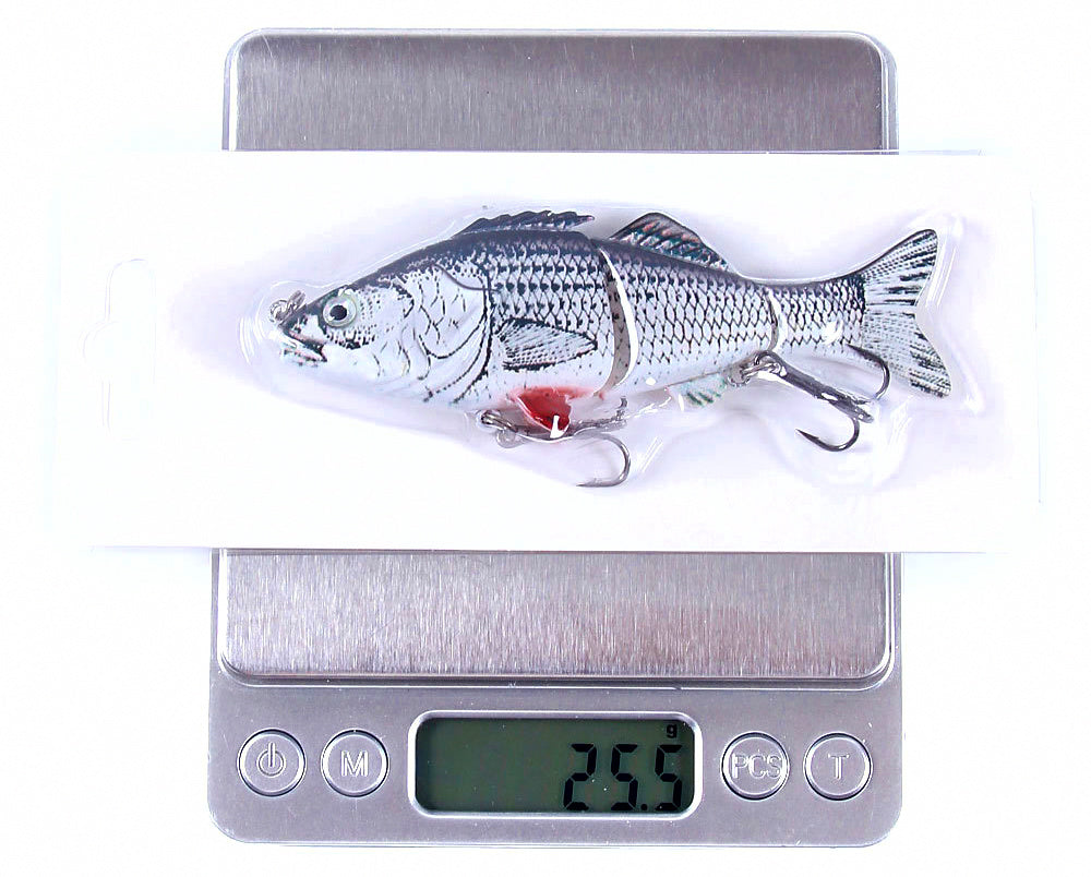 3-Section Jointed Swimbait, 10 cm (3.9 in) 18 g (0.63 oz) – product photo