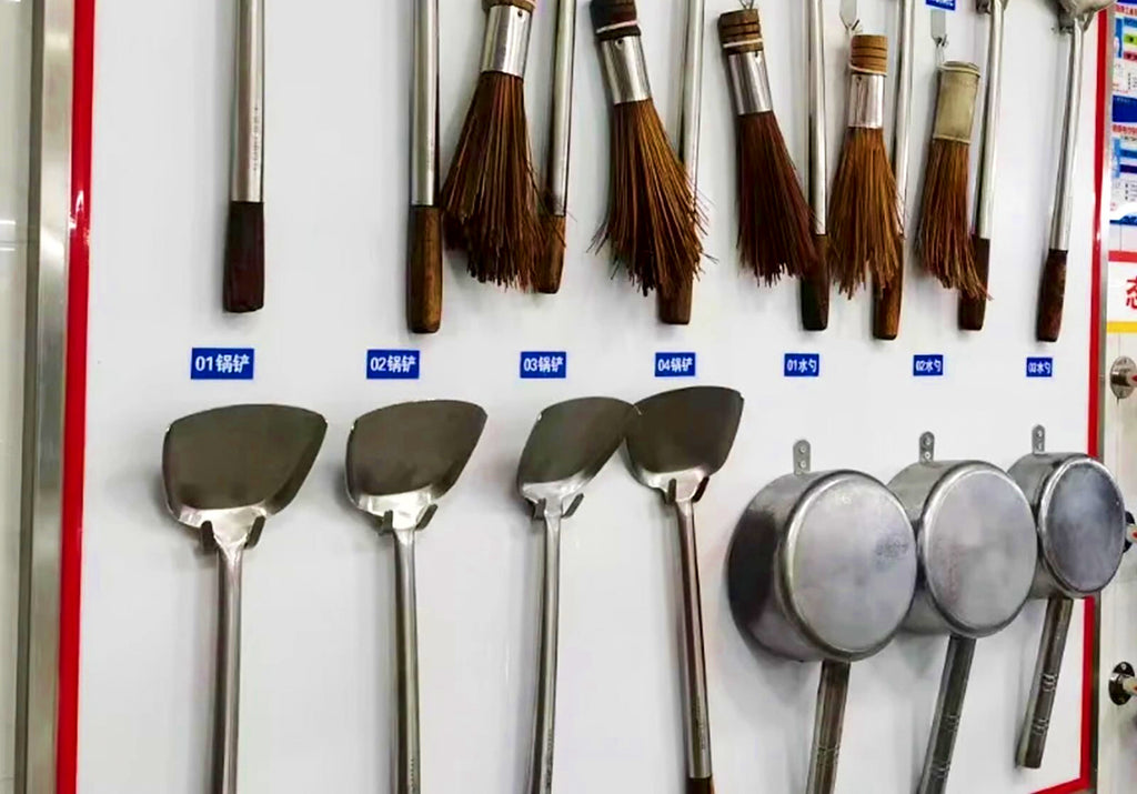 Stainless Steel Adhesive Kitchen Utensil Hooks, No-Drill – product photo