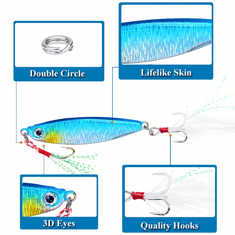 Casting Metal Jig, 7–30 g (0.25–1.06 oz) – product photo