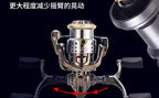 Front Drag Spinning Reel, 5.2:1, 6 Bearings, Sizes 1000–3000 – product photo