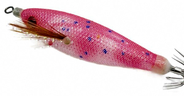 Glow Wing Wood Shrimp Squid Jig, 8 cm 6 g (0.2 oz) – product photo