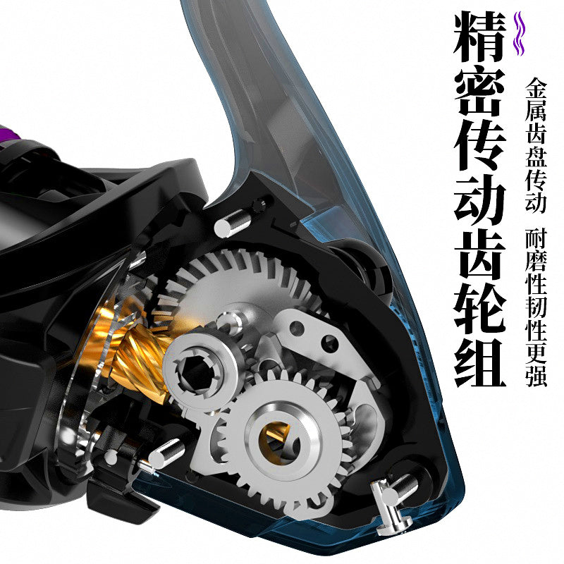 All-Metal Spinning Reel, HP Series Sizes 500–7000 – product photo