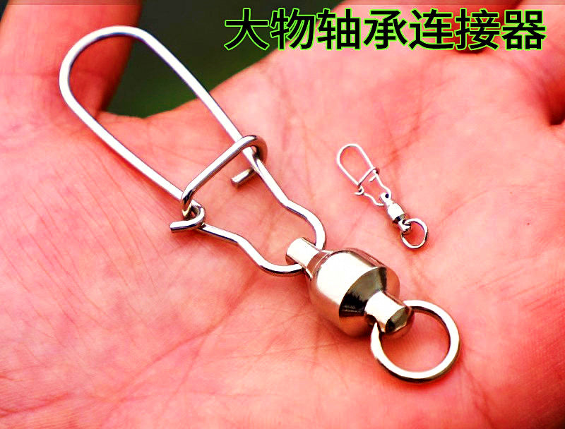 Bearing Swivels & Snap Swivels, 304 Stainless, Sizes 0–10 – product photo