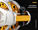All-Metal Front Drag Spinning Reel, 6000 Series, 4.0 Speed Ratio – product photo
