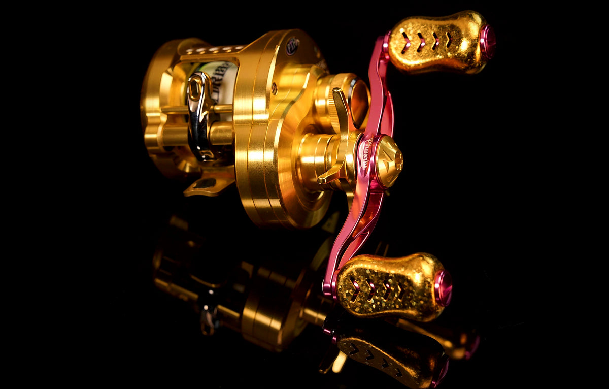 Titanium Alloy Reel Handle Upgrade Kit for Baitcasters – product photo