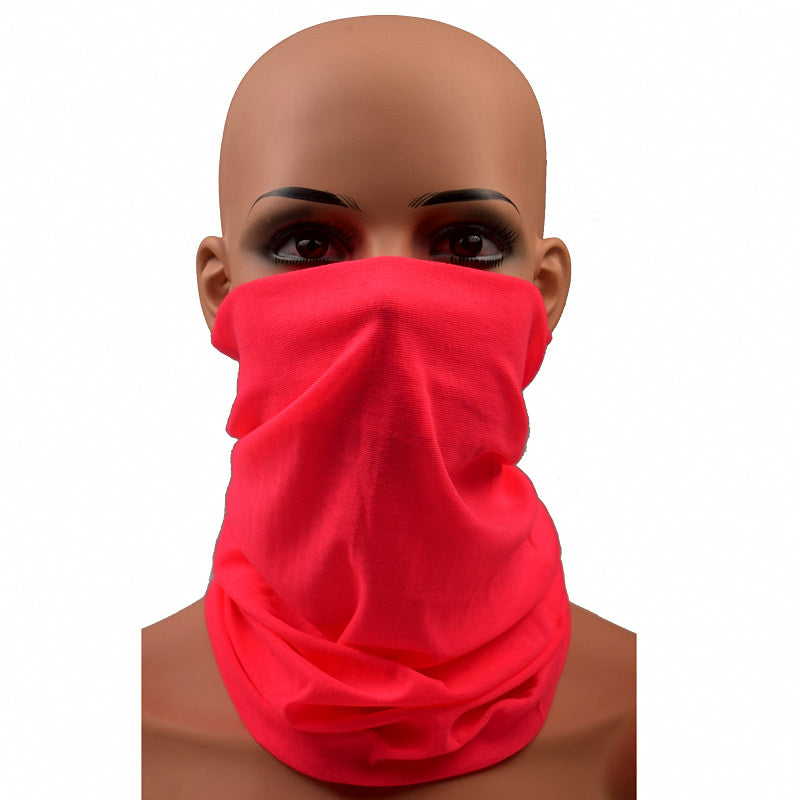 Seamless Neck Gaiter, Solid Color, 25x50 cm (9.8x19.7 in) – product photo