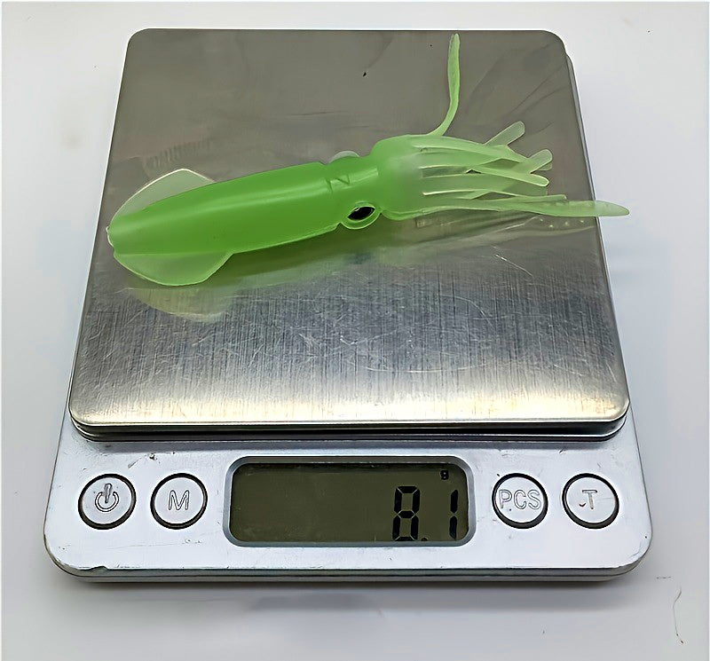 Glow Squid Soft Bait Lure, 10 cm (3.9 in), 8 g (0.28 oz) – product photo
