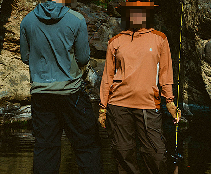 UPF 50+ Quick-Dry Sun Protection Fishing Top, Unisex – product photo
