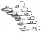 Triangle Jig Head Hooks for Soft Baits, 3.5–20 g (0.12–0.71 oz) – product photo