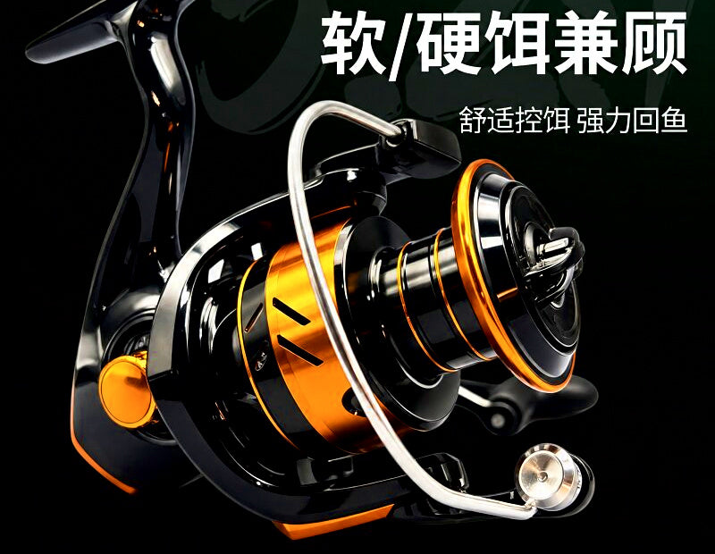 Spinning Reel, 5+1 Bearings, Metal Spool, 1000–6000 Series – product photo