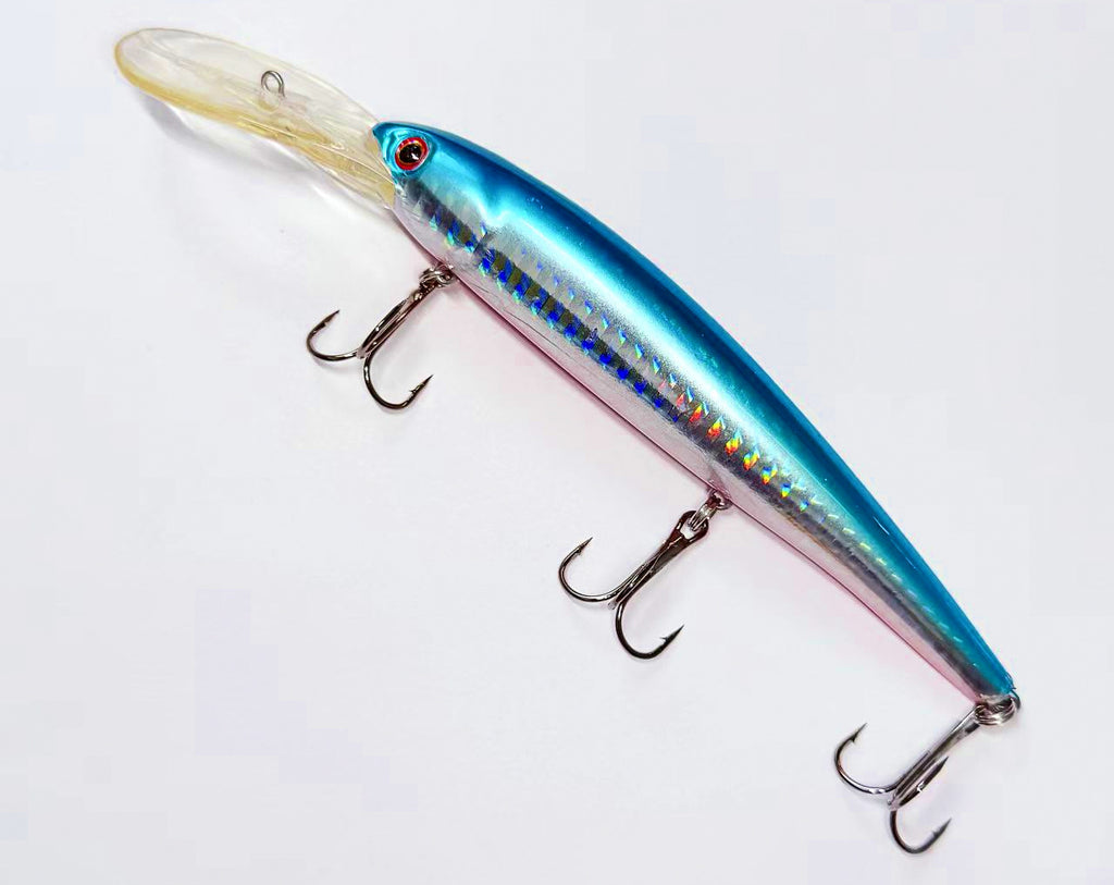 Floating Minnow Hard Bait, 11.6 & 15.5 cm (4.6 & 6.1 in) – product photo
