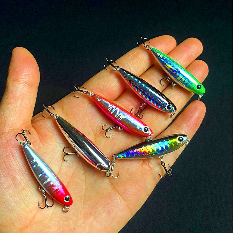 Mini Zigzag Topwater Pencil Bait with Rattle, 2.8 g (0.1 oz) – product photo