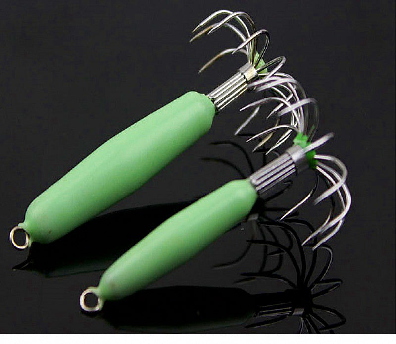 Glow Squid Jig with Claw Hooks, 12–140 g (0.4–4.9 oz) – product photo