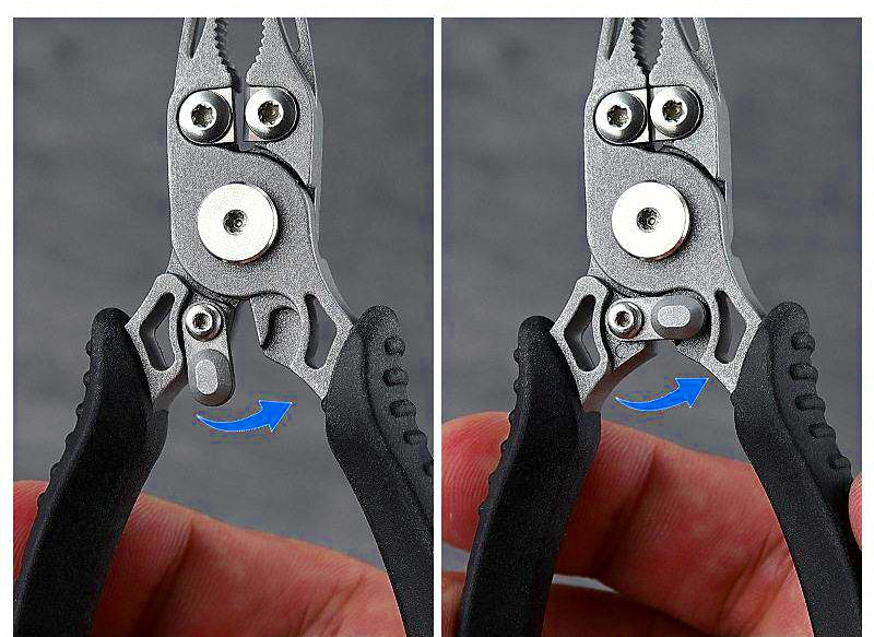 Mini Fishing Pliers, Stainless Steel Line Cutter & Hook Remover – product photo