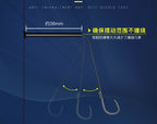 Pre-Tied Iseni Hook Rigs with Sinkers & Bells, 5-Pack – product photo