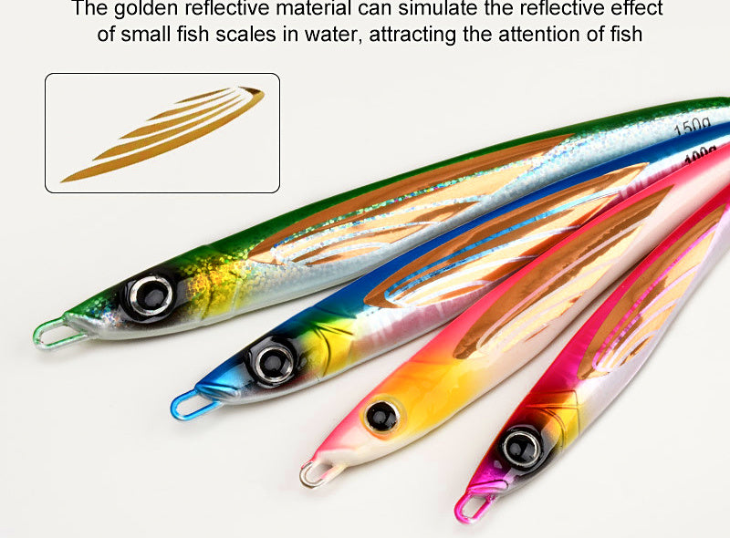 Glow Wing Metal Jig, 60–150 g (2.1–5.3 oz) – product photo