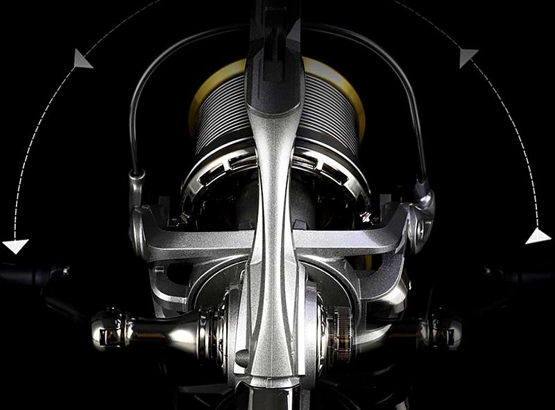 Long Cast Saltwater Reel, Full Metal, 17 Bearings – product photo