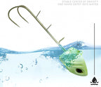 Glow Slow Pitch Jig with Double Hooks, 150–500 g (5.3–17.6 oz) – product photo