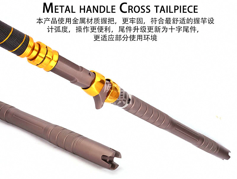 Solid Fiberglass Boat Rod, Heavy, 2-Pc, 1.8–2.4 m (5.9–7.9 ft) – product photo