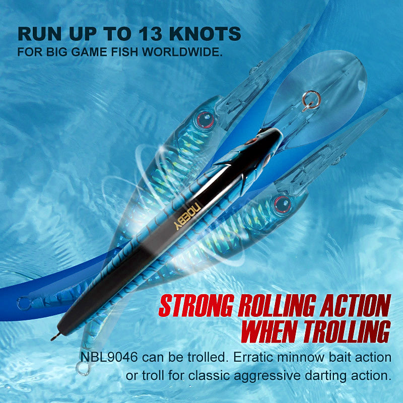 Long Lip Minnow Trolling Lure, 120 mm (4.7 in), 32 g (1.1 oz) – product photo