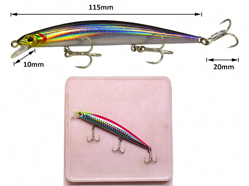 Floating Minnow Lure, 11 g (0.4 oz) – product photo
