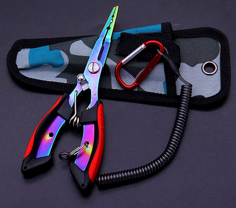 Aluminum Fish Gripper & Stainless Fishing Pliers Set – product photo